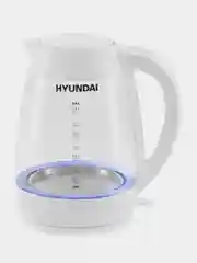 Чайник Hyundai HYK-G4506, 2л, 2200Вт, белый