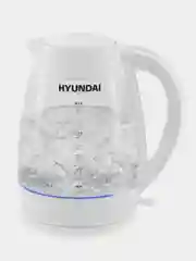 Чайник Hyundai HYK-G4506, 2л, 2200Вт, белый
