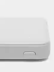Белый портативный внешний аккумулятор Powerbank Kakusiga, 10000 мА/ч, USB