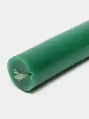 Тёмно-зелёный свечи столовые ароматические, 18 х 1,8 см, 40 г, 2 штуки