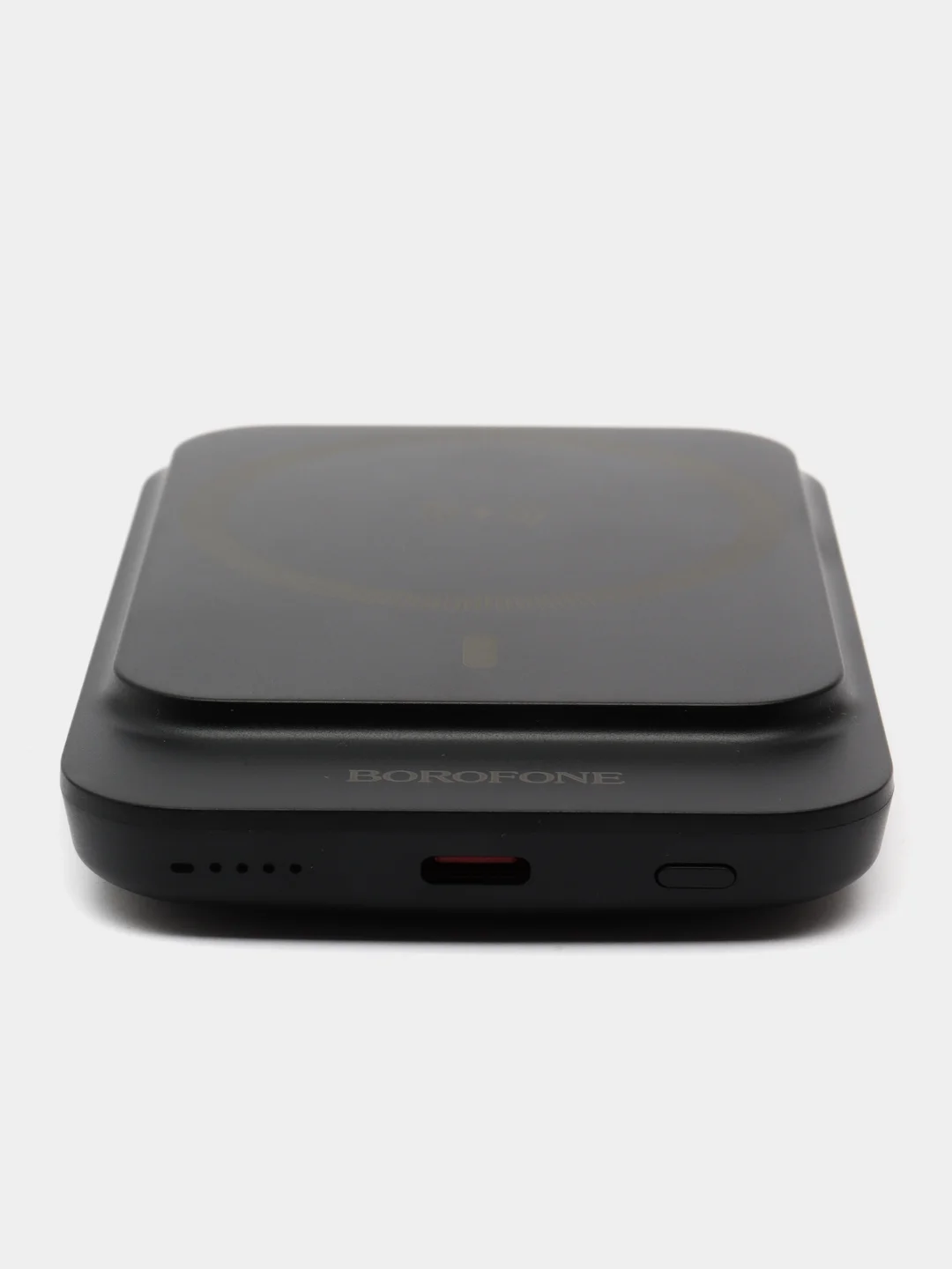 Черный аккумулятор внешний BOROFONE BJ63 5000mAh, PD20W + MagSafe беспроводная зарядка, повербанк