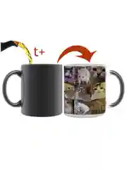 Рыжий кружка Хамелеон, меняющая цвет
