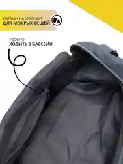 Синий сумка дорожная, спортивная, для путешествий и спорта