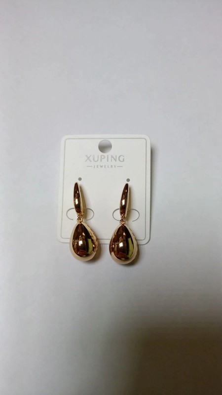 Серьги Xuping гипоаллергенный медицинский сплав