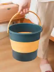 Молочный ведро силиконовое складное