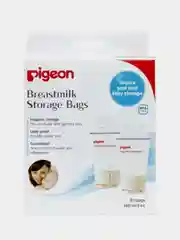 Пакеты для заморозки и хранения грудного молока PIGEON Holiday, 120 мл, 25 штук