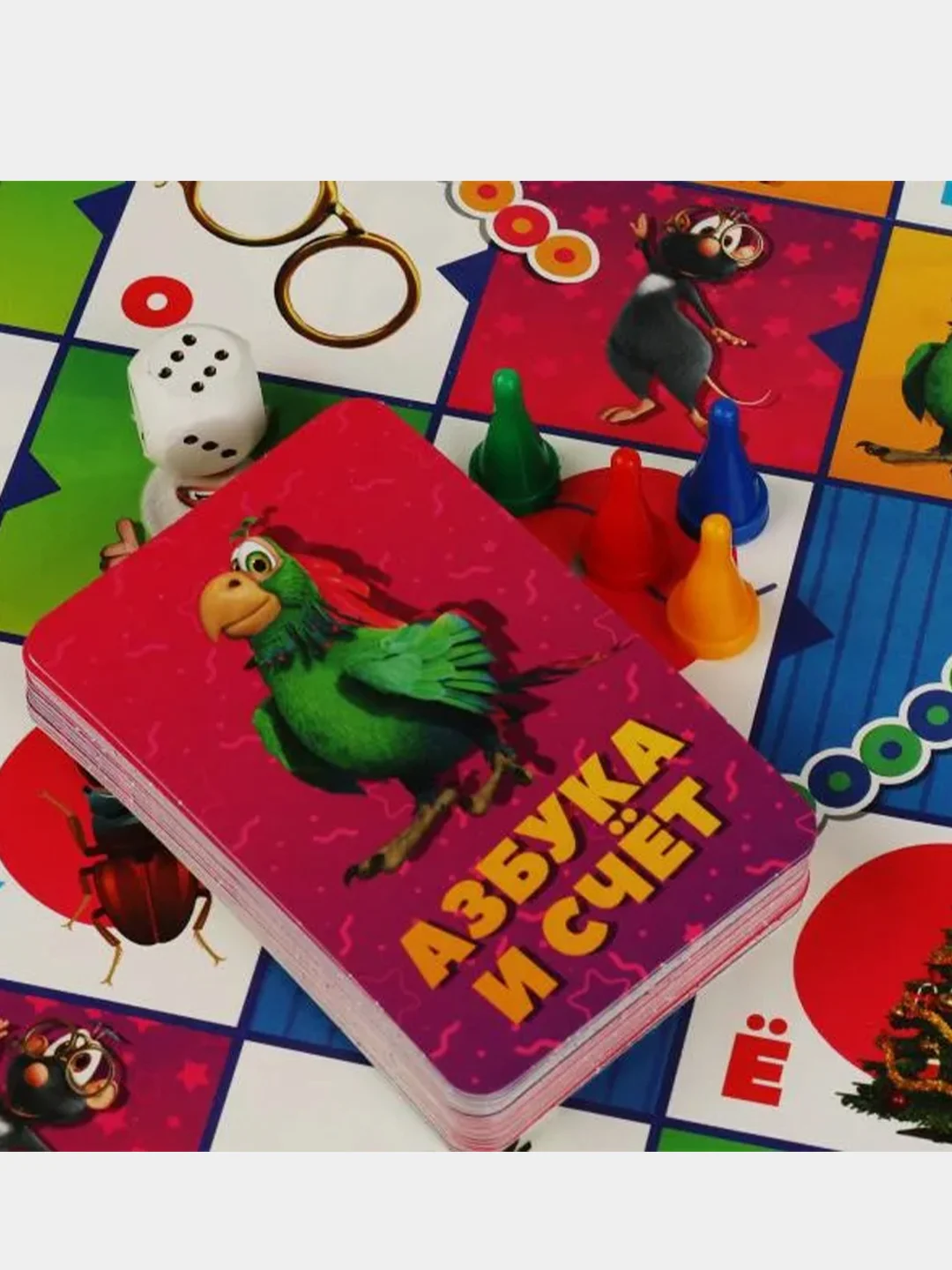 Настольная игра Умные игры "Азбука и счёт. Буба", интерактивная