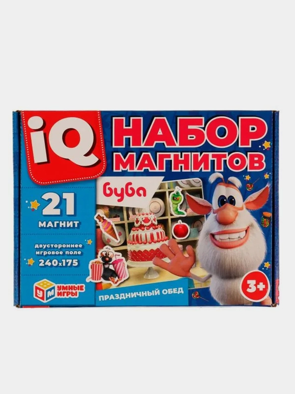 Набор магнитов Умные игры "IQ набор магнитов. Буба"
