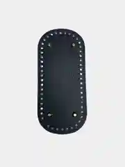 Черный донышко для сумок 10*22см