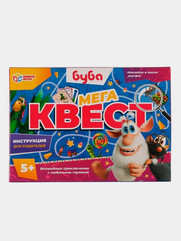 Настольная игра Умные игры "Мегаквест. Буба"