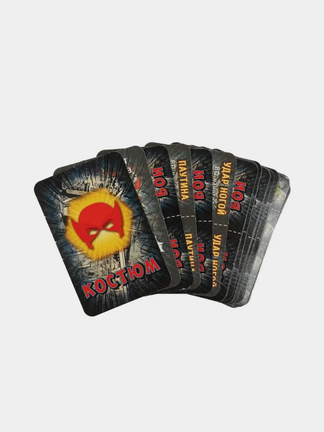 Настольная игра Умные игры "Суперзлодей", 40 карточек