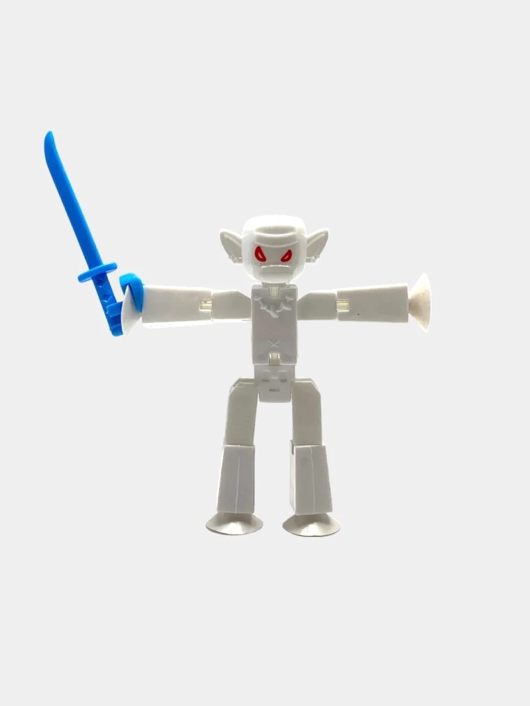 Светло-синий набор 4 Фигурки игрушки Stikbot / Набор стикботов Стикботы монстры