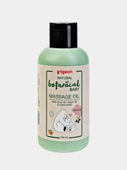 Массажное масло PIGEON Natural Botanical Baby Massage Oil, 120мл