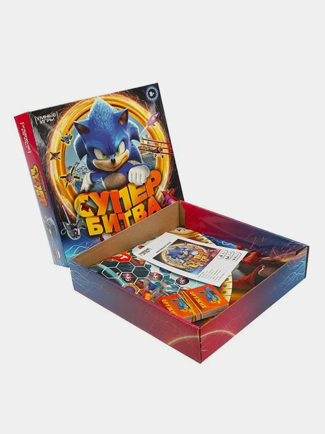 Настольная игра Умные игры "Супербитва", 40 карточек
