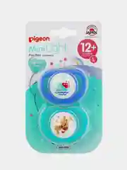 Пустышки PIGEON MiniLight "Кораблик Жирафы", с 12 месяцев, размер L, 2 штуки