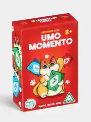 Алый уно / UNO/ Настольная игра на реакцию и внимание UMO momento, 70 карт, 8+