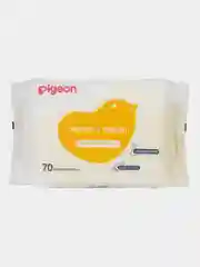 Детские влажные салфетки для рук и лица PIGEON, 70 штук