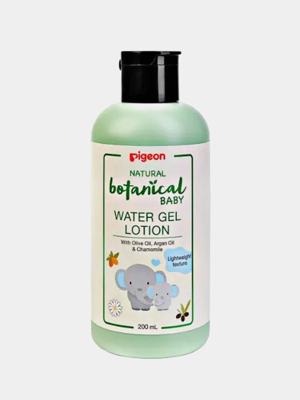 Увлажняющий гель-лосьон для тела PIGEON Natural Botanical Baby Water Gel, 200мл