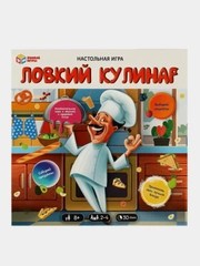 Настольная игра Умные игры "Ловкий кулинар", 40 карточек