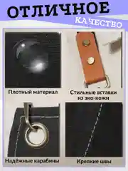 Джинсовый фартук водоотталкивающий для официанта, бармена, бариста, парикмахера, рабочий