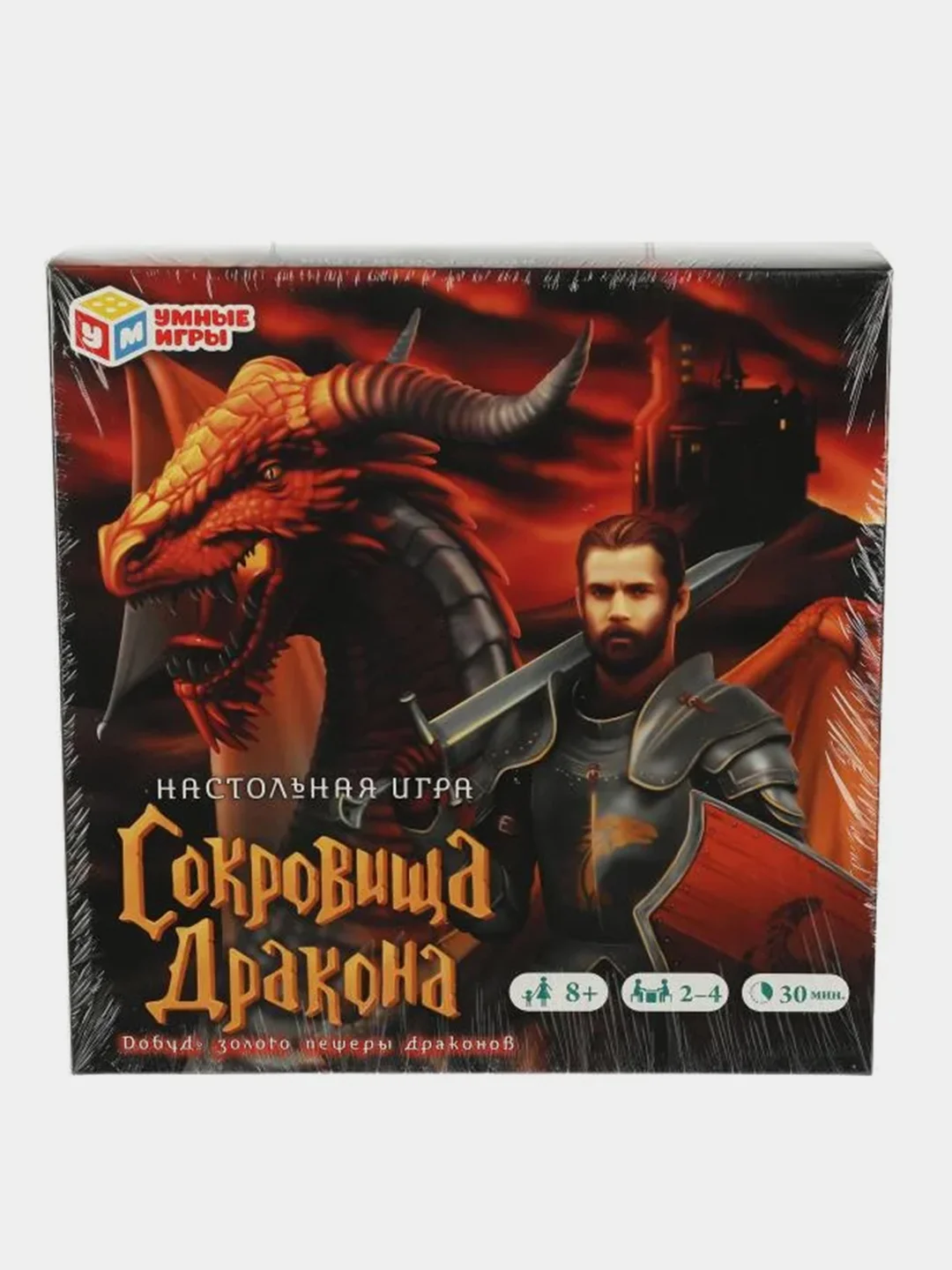 Настольная игра Умные игры "Сокровища дракона", 40 карточек