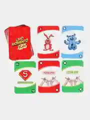 Вишнёвый уно / UNO/ Настольная игра на реакцию и внимание UMO momento, 70 карт, 8+