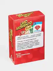 Вишнёвый уно / UNO/ Настольная игра на реакцию и внимание UMO momento, 70 карт, 8+