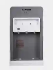 Кулер для воды SONNEN FSC-03BA, напольный, НАГРЕВ/ОХЛАЖДЕНИЕ КОМПРЕССОРНОЕ, 3 крана,серый