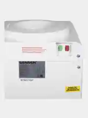 Кулер для воды SONNEN FSC-03BA, напольный, НАГРЕВ/ОХЛАЖДЕНИЕ КОМПРЕССОРНОЕ, 3 крана,серый