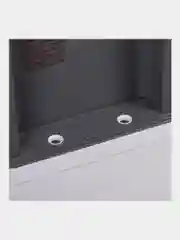 Кулер для воды SONNEN FSC-03BA, напольный, НАГРЕВ/ОХЛАЖДЕНИЕ КОМПРЕССОРНОЕ, 3 крана,серый