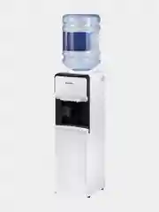 Кулер для воды SONNEN FSC-02S, напольный, НАГРЕВ/ОХЛАЖДЕНИЕ КОМПРЕССОРНОЕ, 2 крана, серый