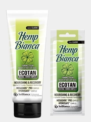 SOLBIANCA Крем для солярия / автозагар для тела Hemp Bianca, 125 мл и 15мл
