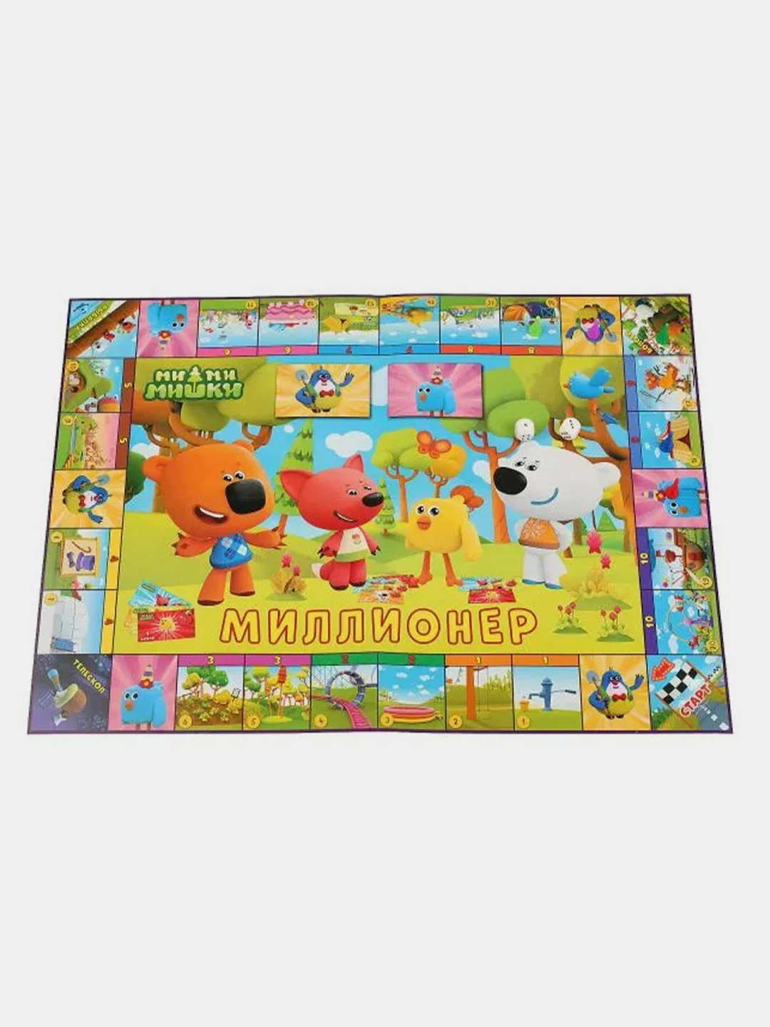 Настольная бизнес-игра Умные игры "Миллионер. Ми-ми-мишки"