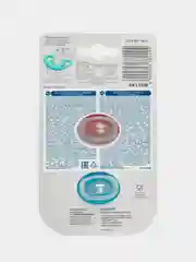 Пустышки PIGEON MiniLight "Мороженое. Жирафы", для детей с 12 месяцев, размер L, 2 штуки