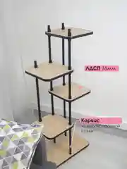 Светло-коричневый подставка для цветов "Юна"