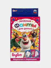 Карточная игра для детей Умные игры "Веселые фанты. Буба", 32 карточки с заданиями