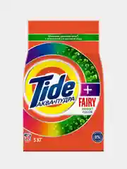 Стиральный Порошок Tide Аквапудра + Fairy Effect Color  33 Стирки, 5 кг