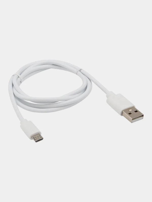 Кабель USB-A - micro USB REXANT, 1 А, 1 м, ПВХ, белый