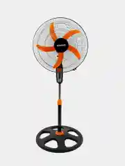 Вентилятор напольный, 3 режима, SONNEN TF-50W-45-А304, d=45 см, 50Вт, черный, 454789