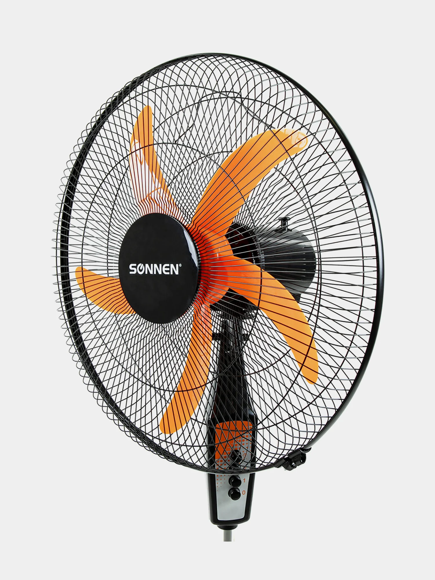 Вентилятор напольный, 3 режима, SONNEN TF-50W-45-А304, d=45 см, 50Вт, черный, 454789
