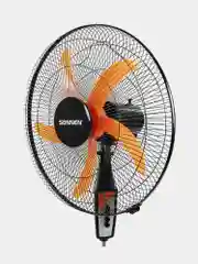Вентилятор напольный, 3 режима, SONNEN TF-50W-45-А304, d=45 см, 50Вт, черный, 454789