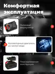 Автомобильная аккумуляторная мойка высокого давления