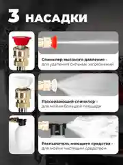 Автомобильная аккумуляторная мойка высокого давления