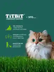 Крем-суп для кошек TiTBiT, с кусочками индейки, 4 упаковки по 10 г