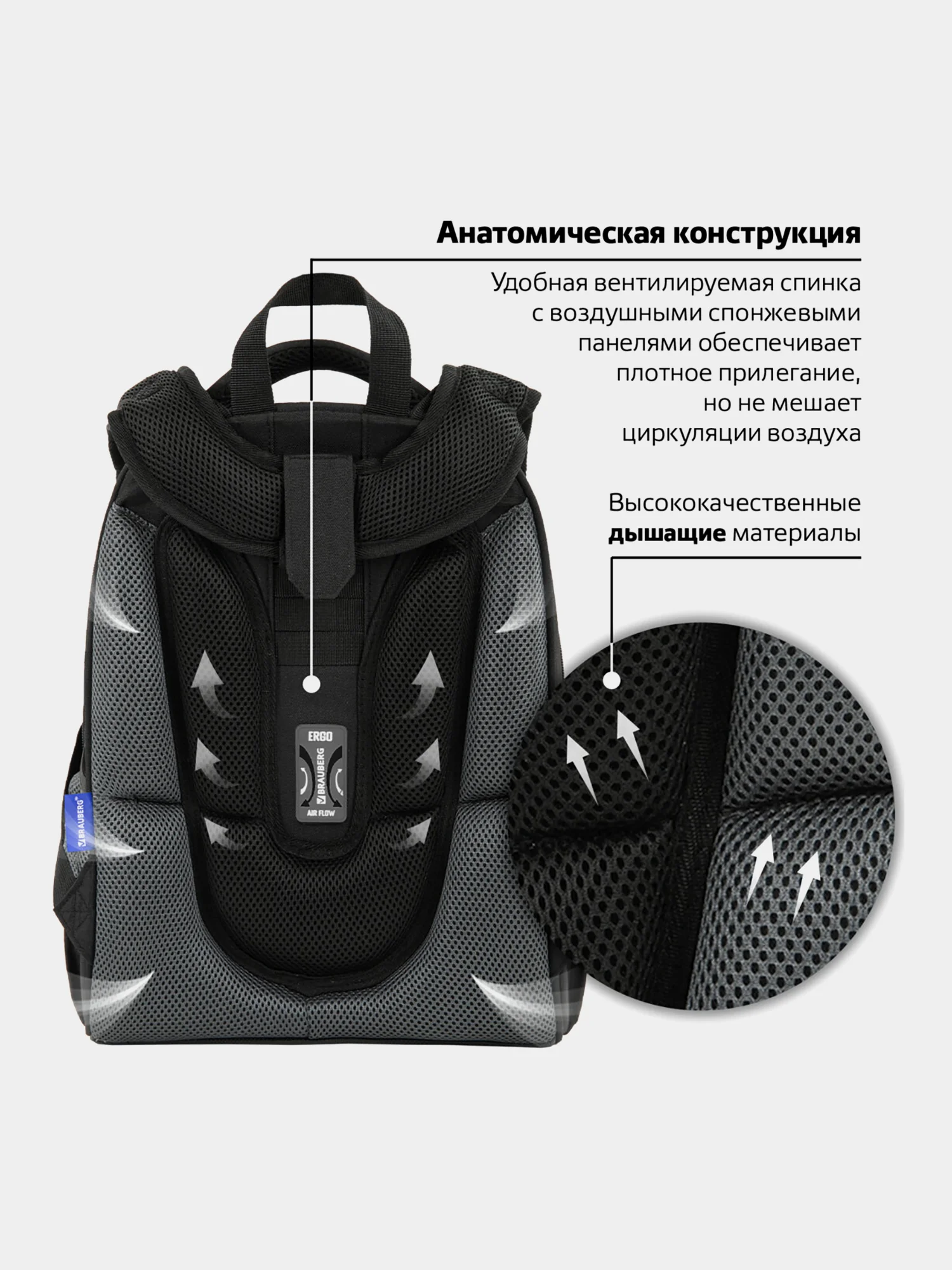 Ранец для мальчика Brauberg Premium, 2 отделения