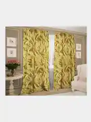 Золотой фотошторы и фототюль