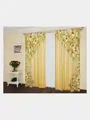 Золотистый хаки фотошторы и фототюль