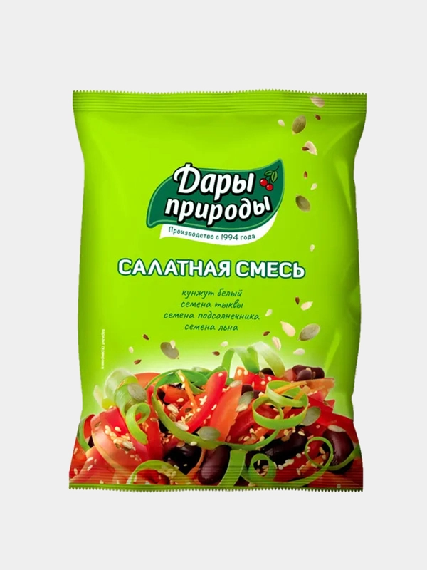 Смесь салатная Дары Природы с кунжутом, 150 г