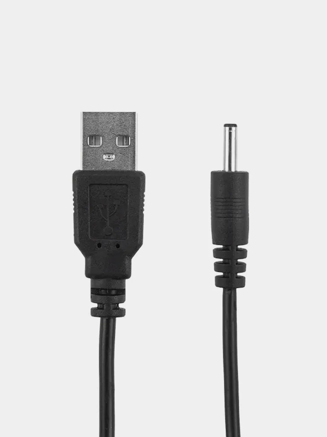 Кабель USB штекер - DC разъем REXANT, питание 1,4х3,4 мм, спираль, 1,5 м