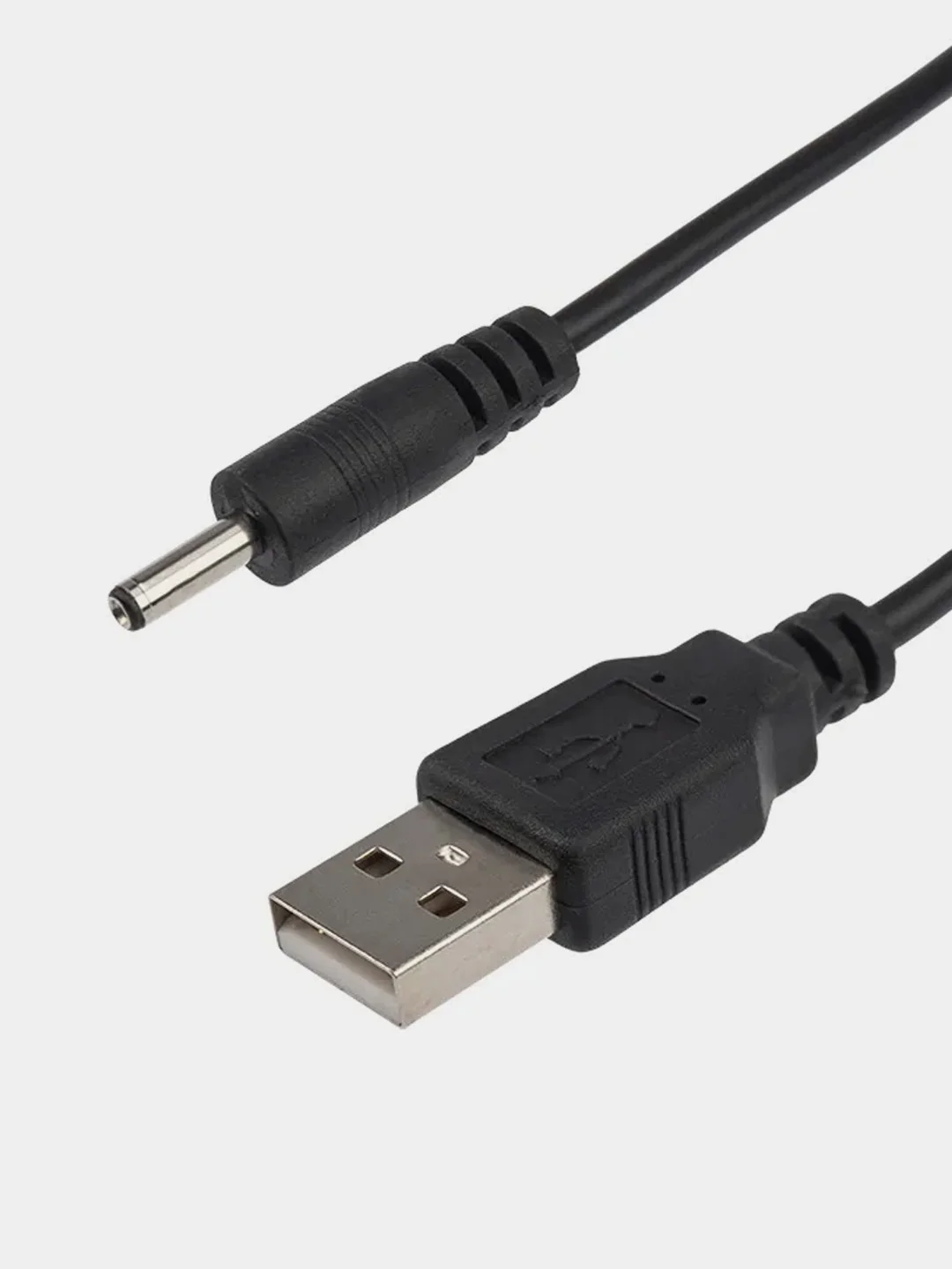 Кабель USB штекер - DC разъем REXANT, питание 1,4х3,4 мм, спираль, 1,5 м